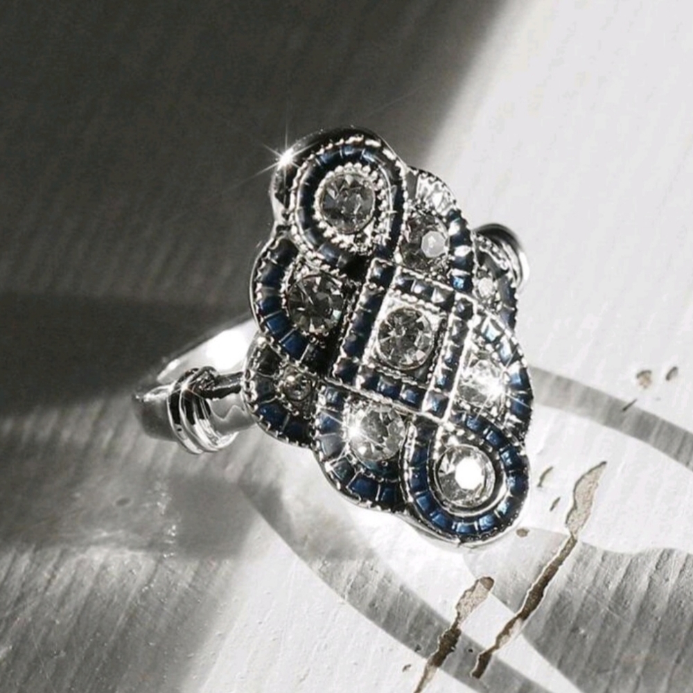 🌻Rhinestone decor ring - Picture 3 of 3